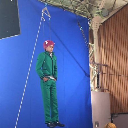 Kento Yamazaki's behind the scene from the TV Series Rikuo. 